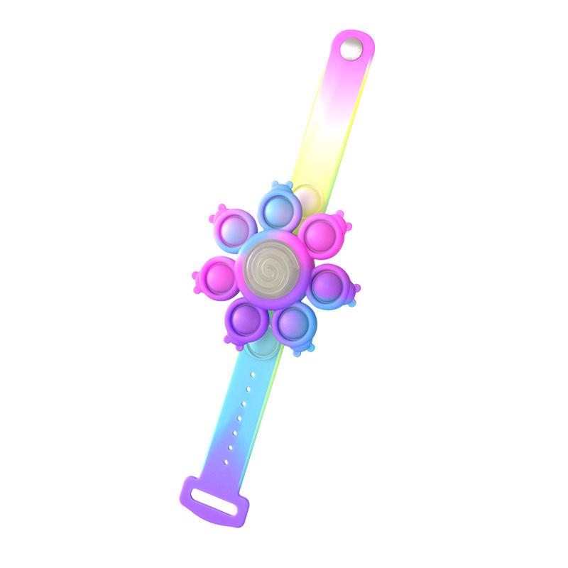 Snurrande popbubblarmband