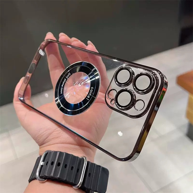 Transparent magnetiskt iPhonefodral