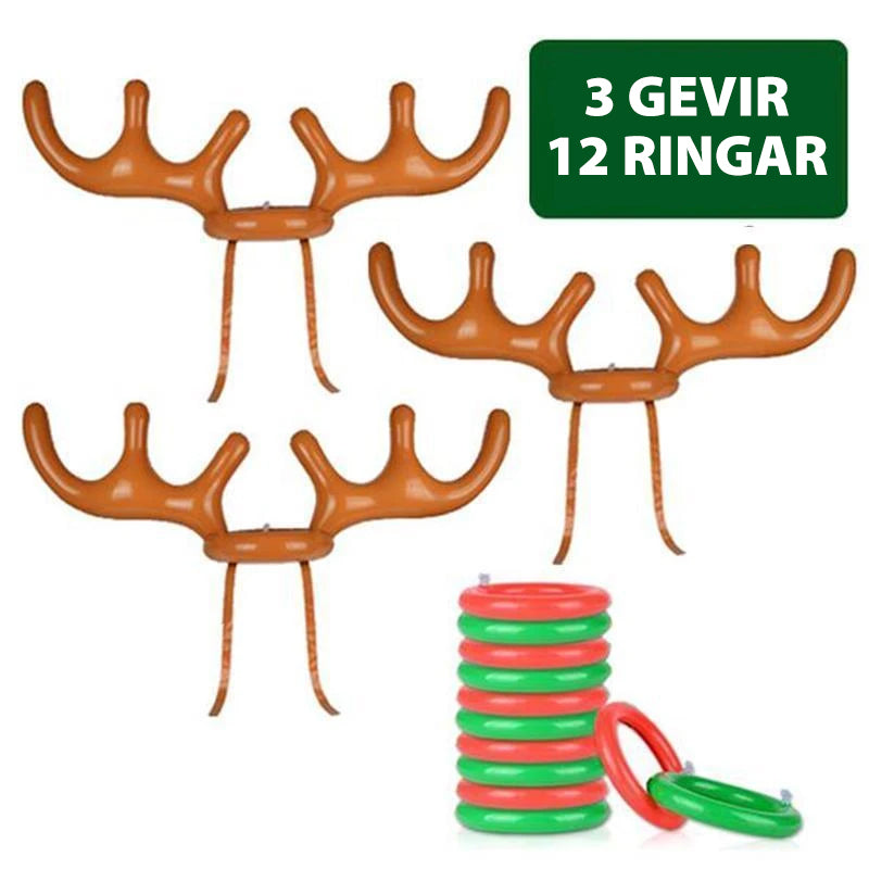 🦌Julrenens Hjorthorn Ringkastningsspel