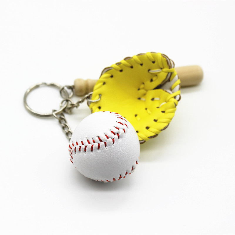 Kreativ baseball nyckelring