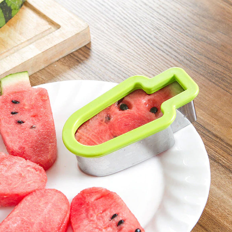 Popsicle Form Form vattenmelon Skivmodell