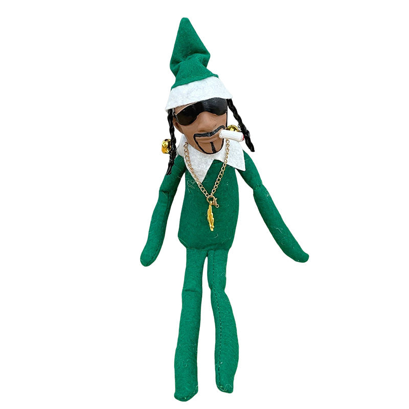 Julklapp Snoop På En Stoop Julnissedocka