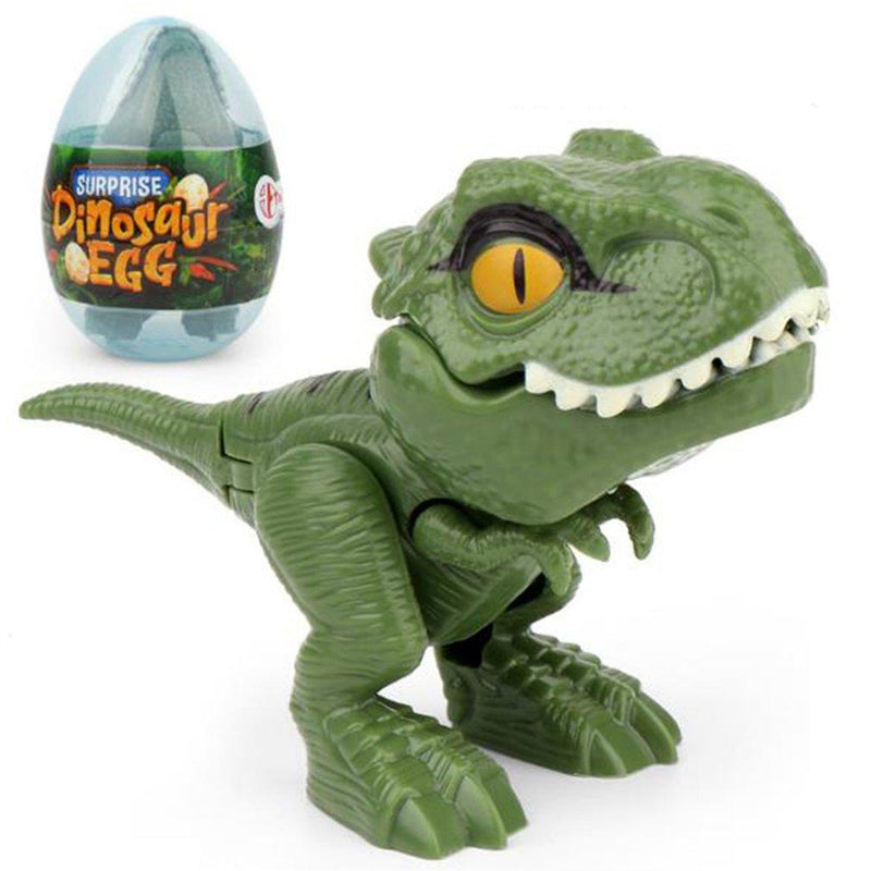 Fingerbitande dinosaurier actionfigurer