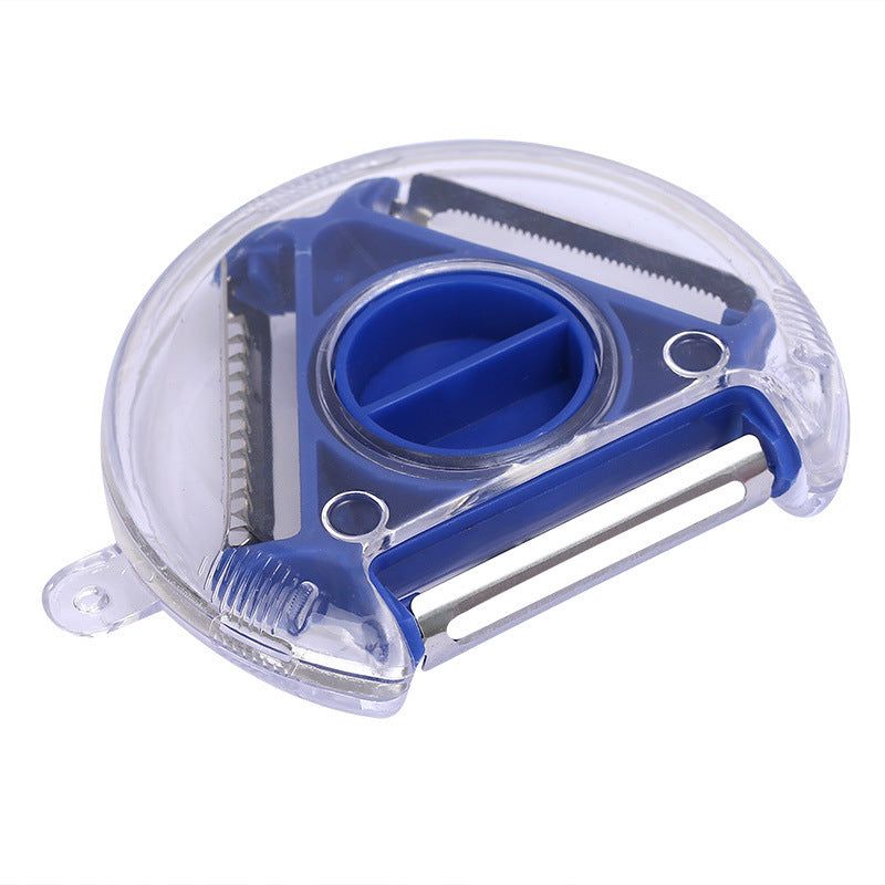 Multifunctional Rotary Peeler with 3 Blades