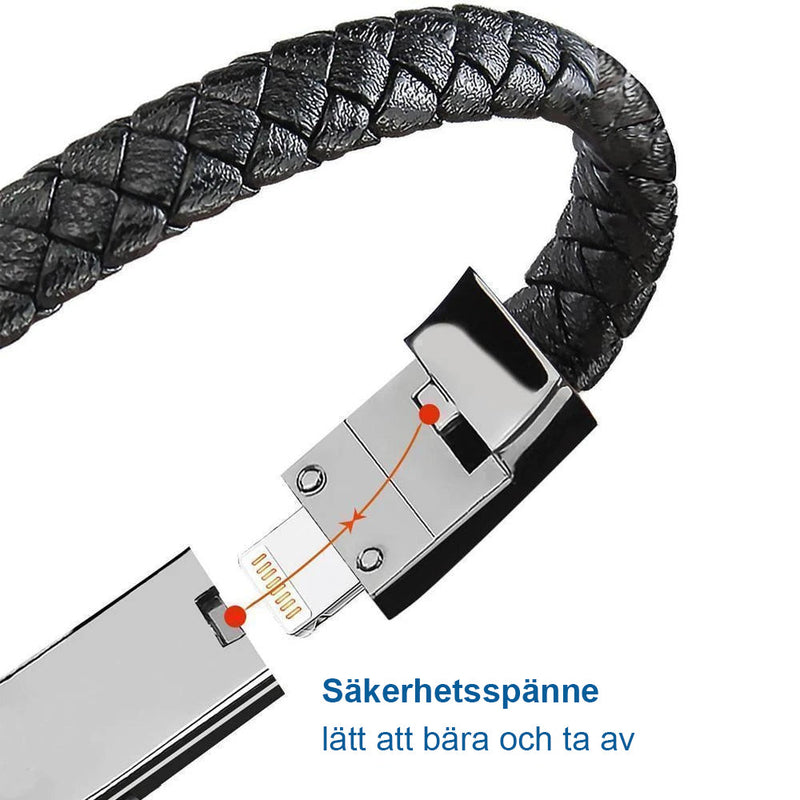 Kreativt Armband med Laddningskabel