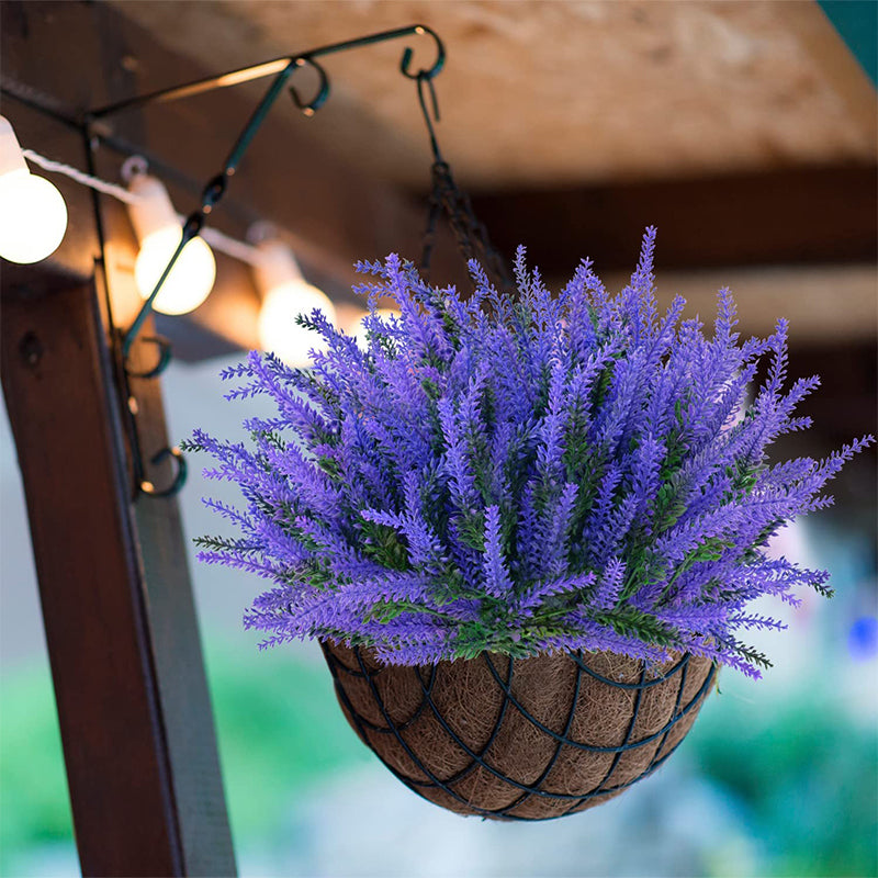 Utomhus konstgjorda lavendelblommor