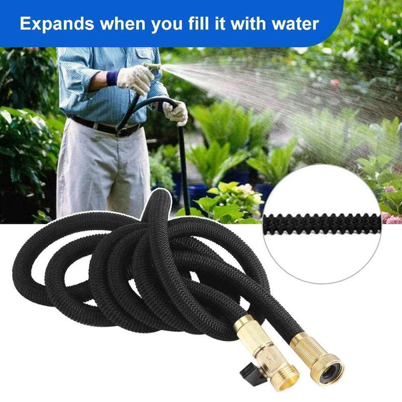 Telescopic Water Hose with Double Latex Core