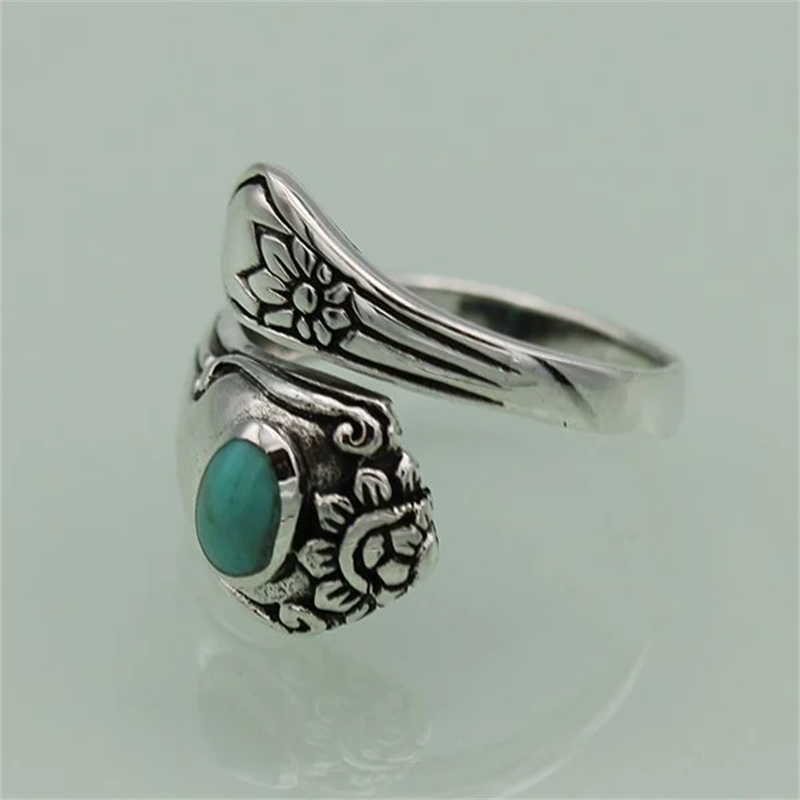 Turkos sked vintage ring