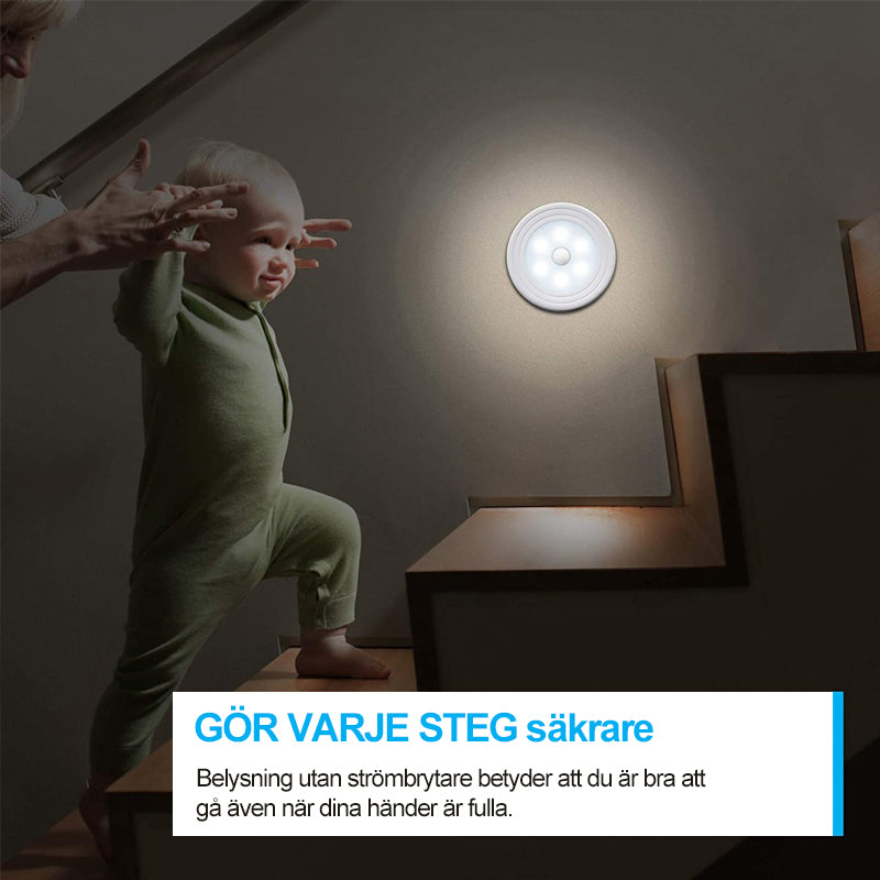 Rörelsesensor LED nattljus