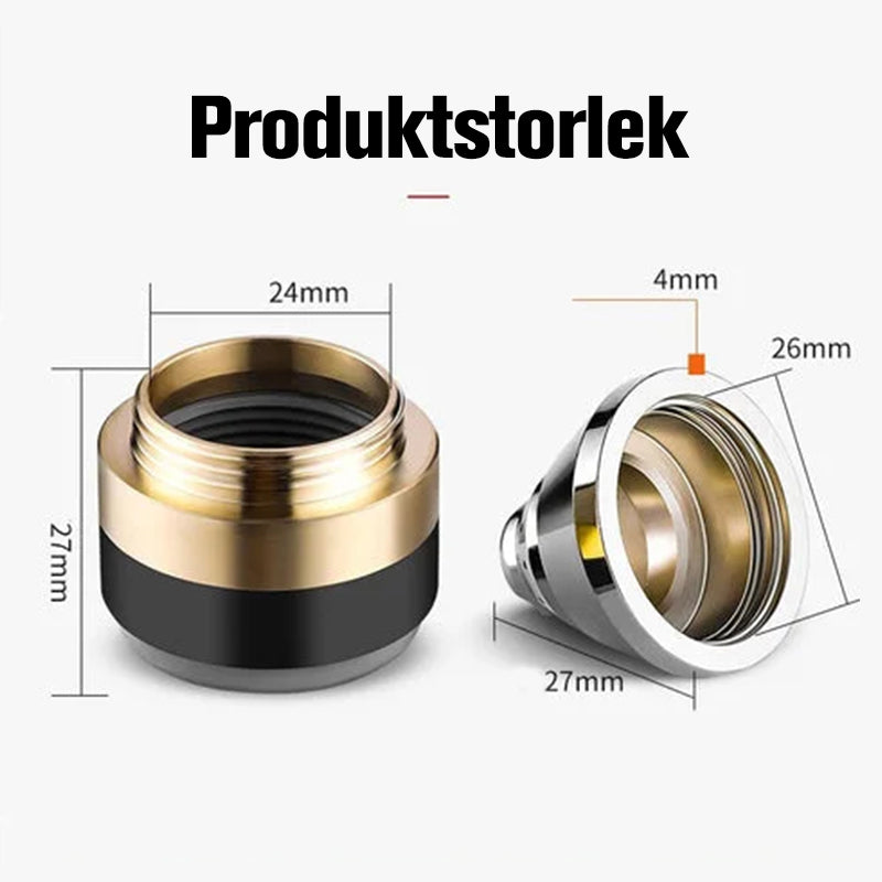 Skyddskåpa för skärmunstycke