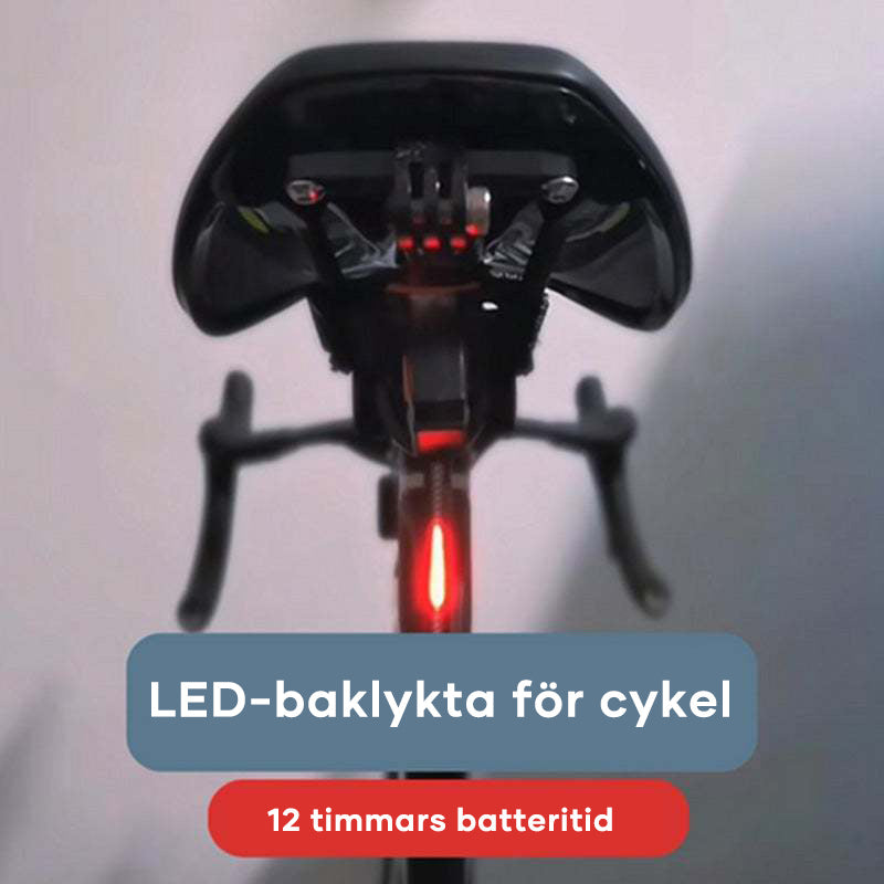 LED-baklykta för cykel