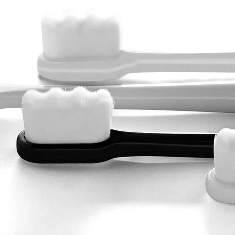 Tandborste med tiotusen borsthår