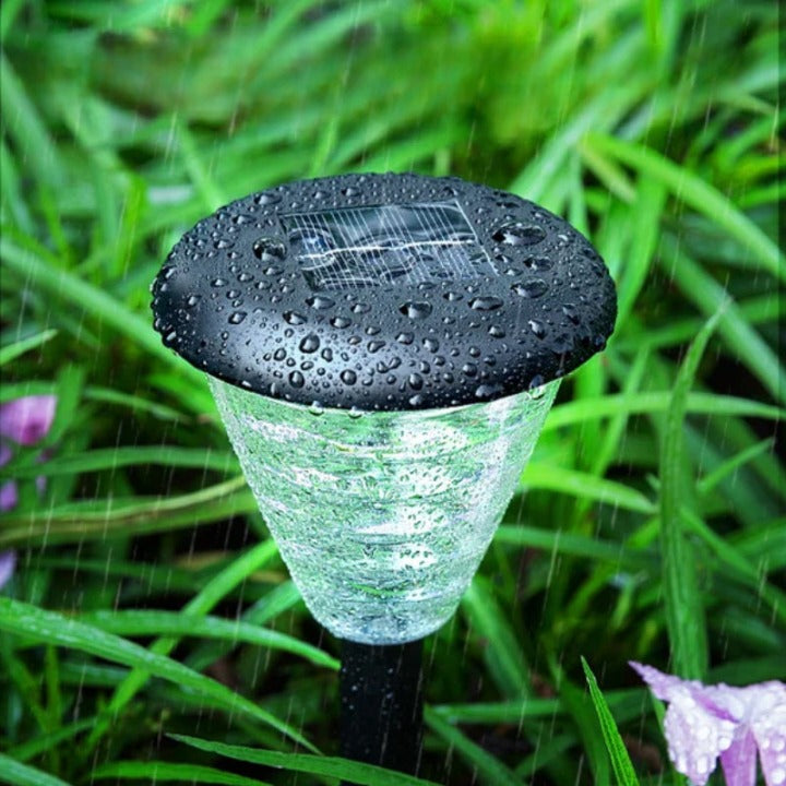 Waterproof Solar Lawn Lamps (2 PCS)