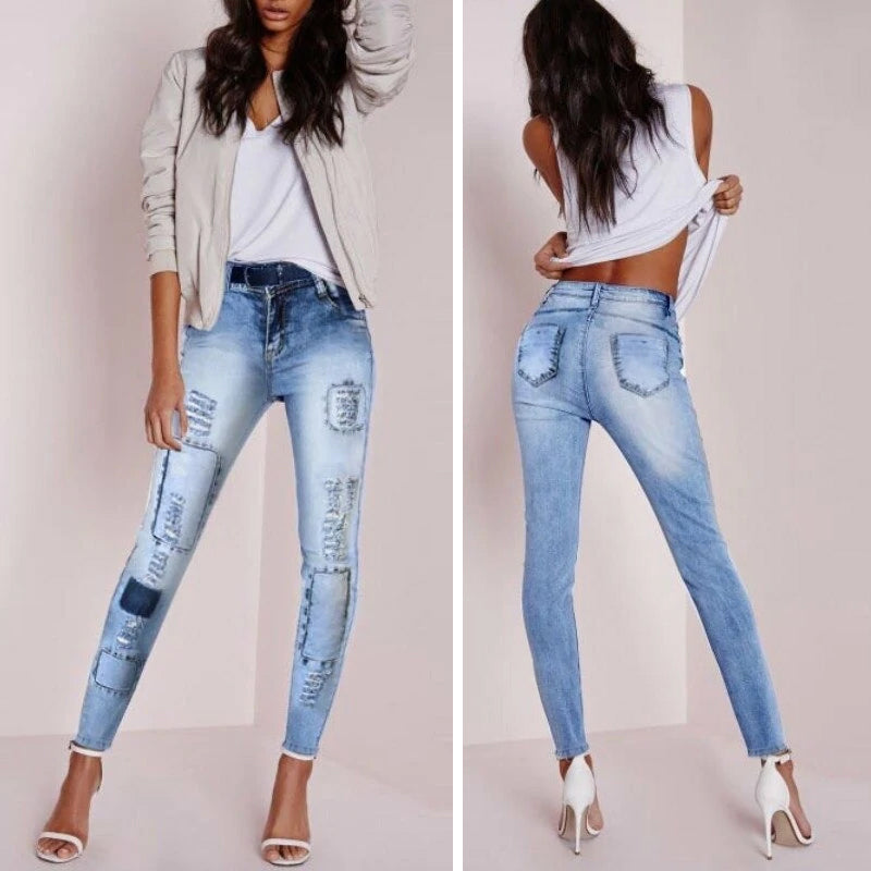 Kvinnor skinny jeans