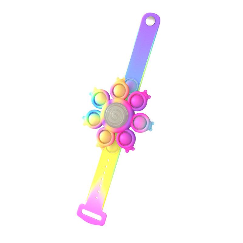 Snurrande popbubblarmband