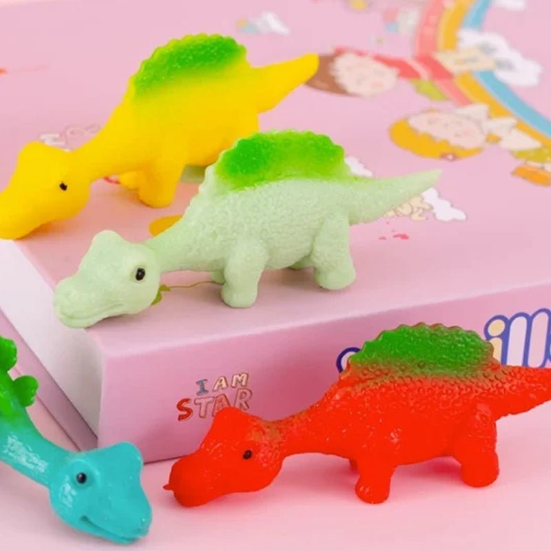 Slingshot Dinosaurieleksaker (slumpmässiga färger)