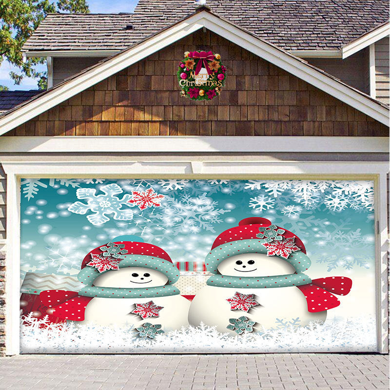 Julbanner prydnad för garageport