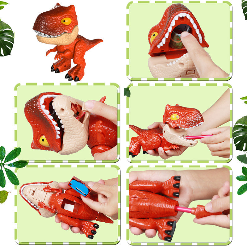 Monterad dinosaurie brevpapper simuleringsdjur leksak
