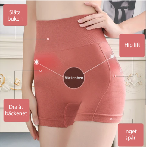 Hotpants med hög midja