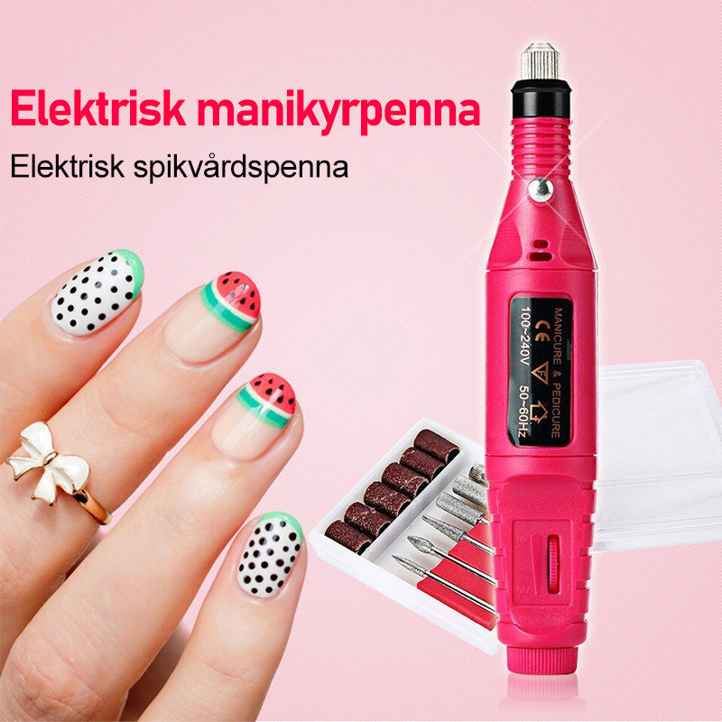 Nail art elektriska naglar reparera borrmaskin