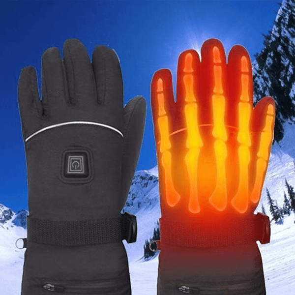 Ny Uppgradering Elektriska Uppvärmda Handskar (Bästa presenten i vinter)
