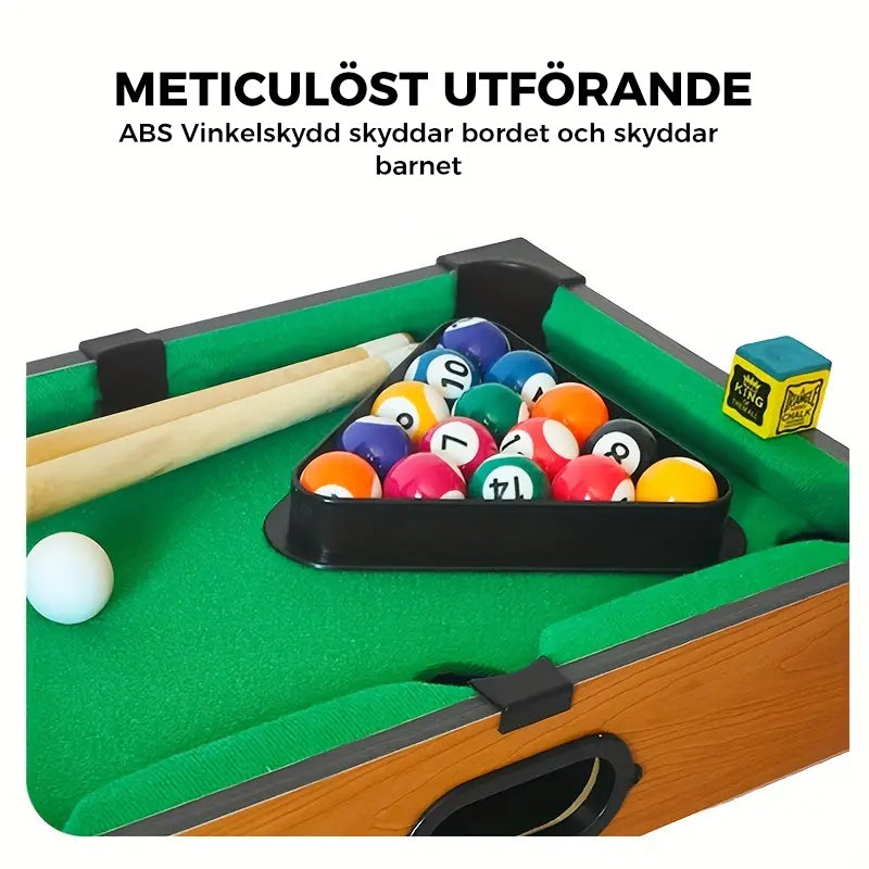 Mini biljardbord interaktiv kattleksak för hemmet