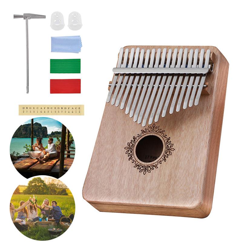 Kalimba Instrument 17 Tangenter