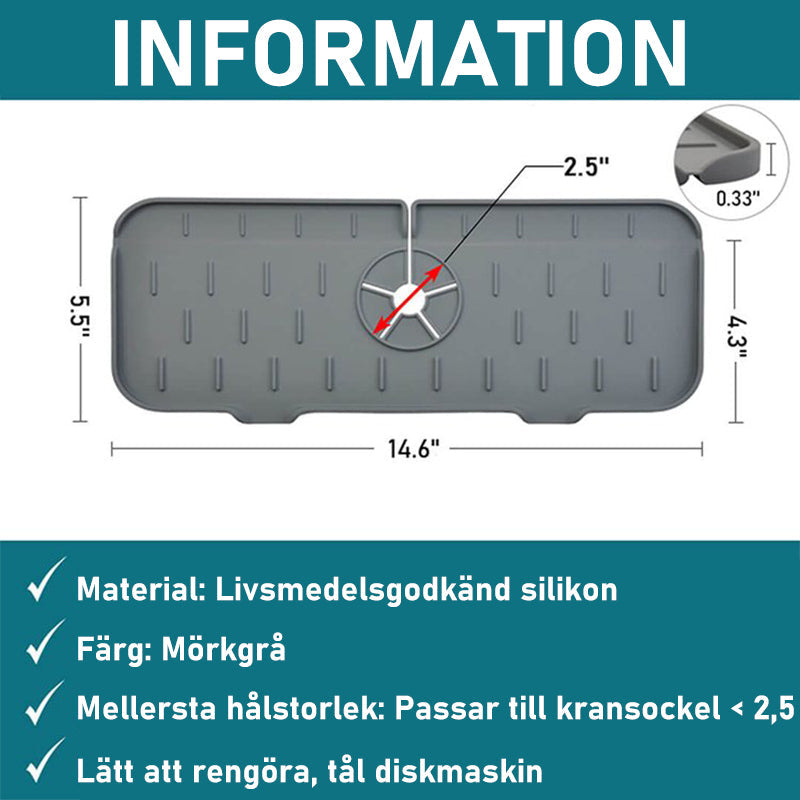 Kran absorberande dyna