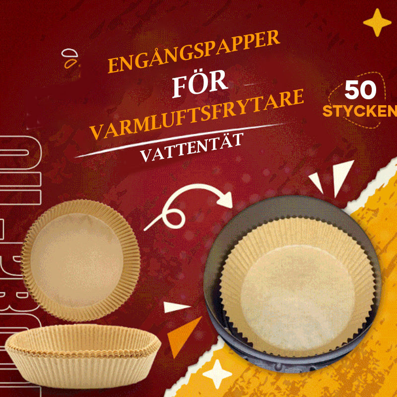 Luft fritös engångspapper(50 st)