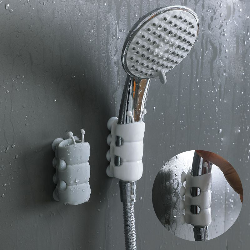 Justerbar duschhållare i silikon