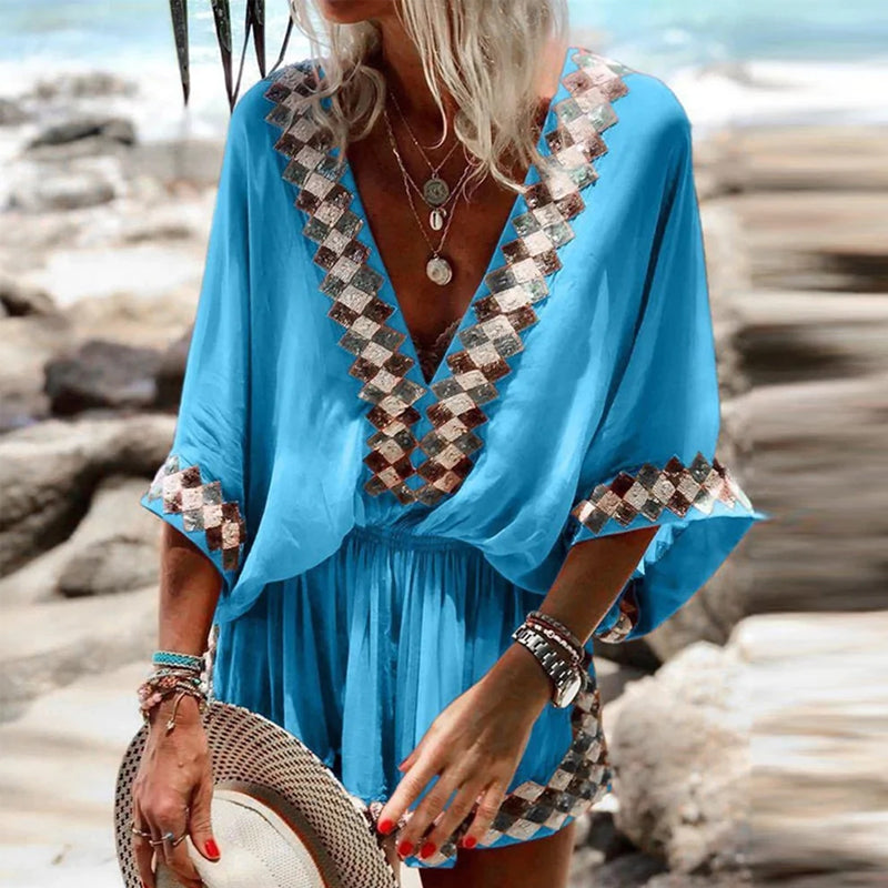 Strand boho jumpsuit