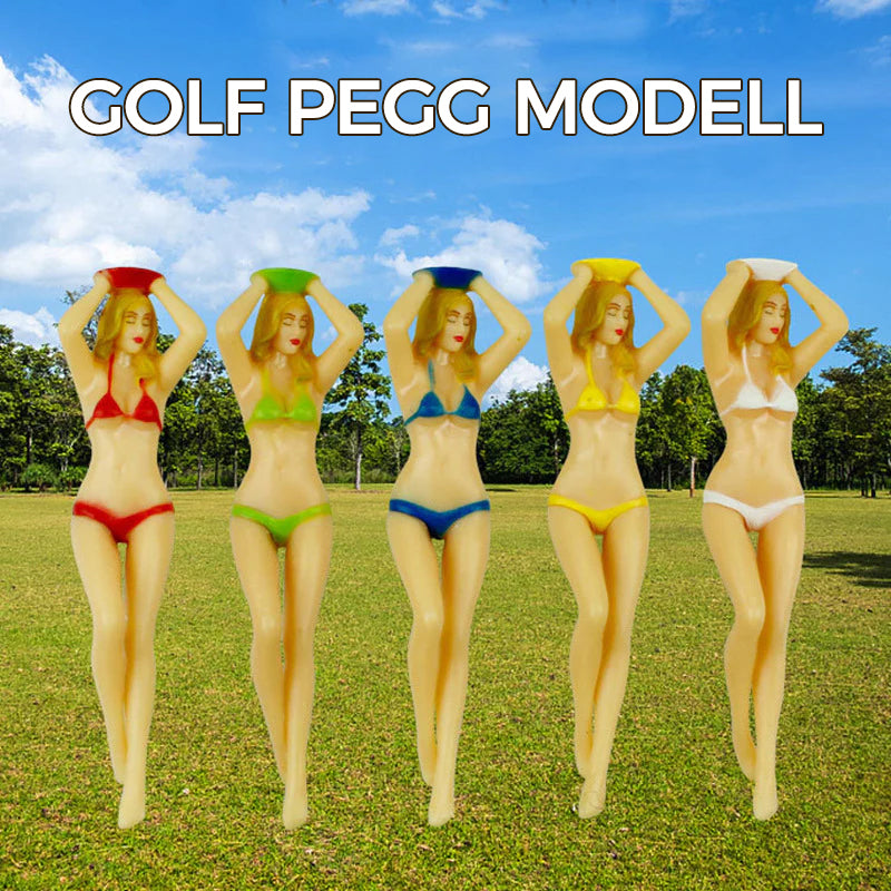 Roliga Bikini Kvinnor Golf Pegg (6 st)