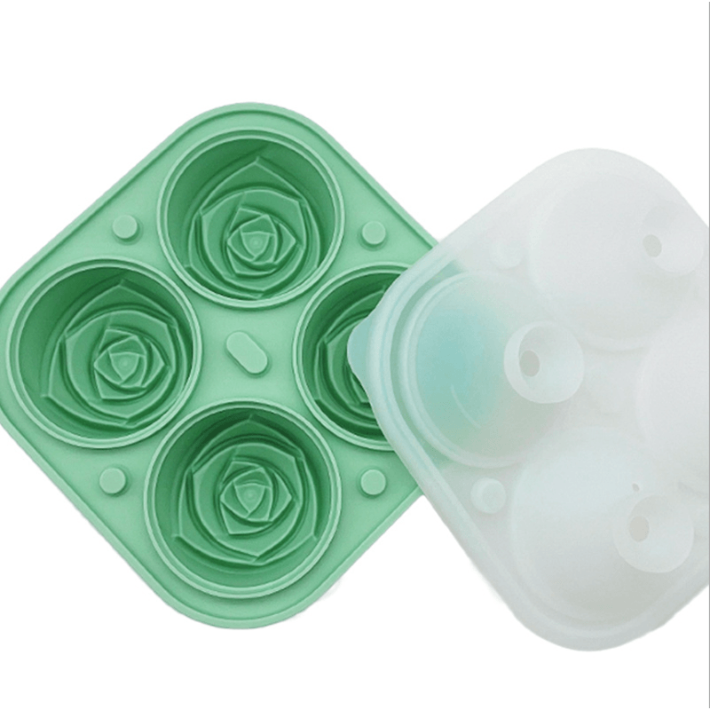 Silicone Rose Ice Ball Maker