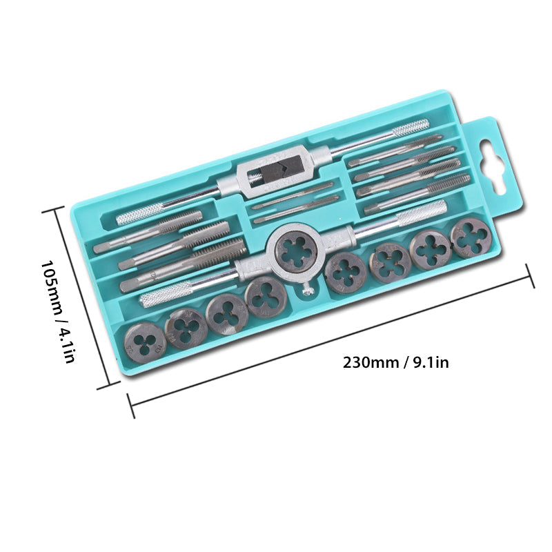 Tap och die set (20 st)