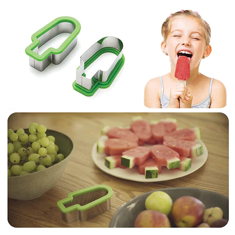 Popsicle Form Form vattenmelon Skivmodell