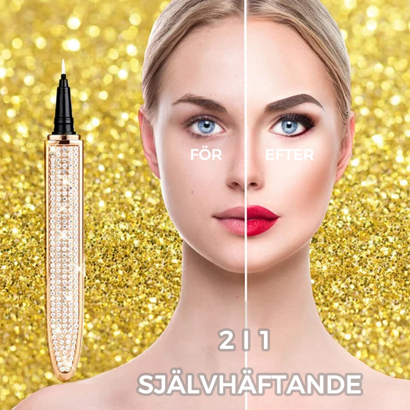 Självhäftande Long Lasting Eyeliner Ögonfranslimpenna