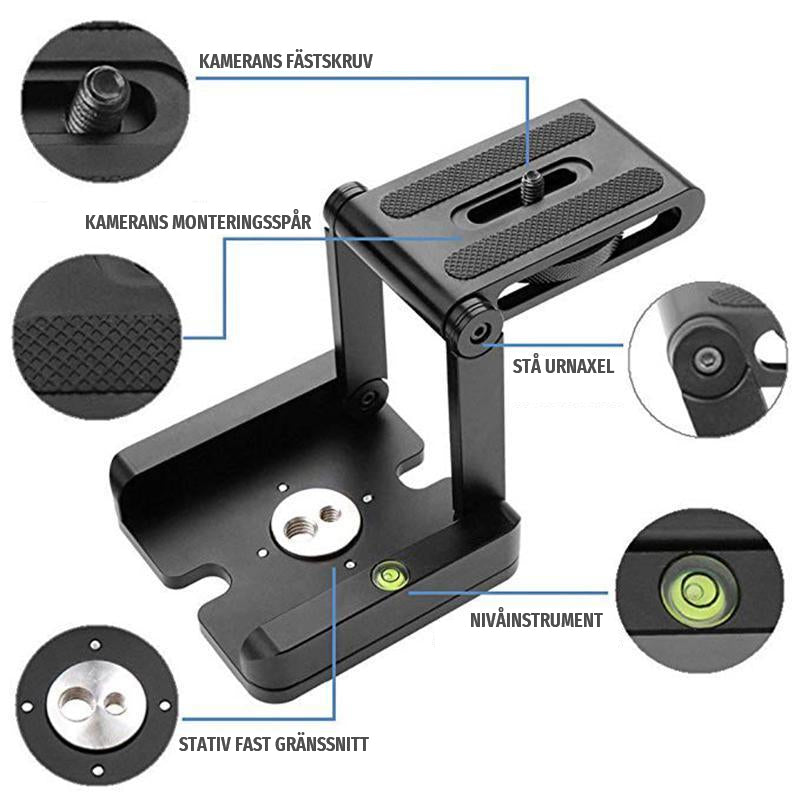 Z-Type Camera Hopfällbar Stativ