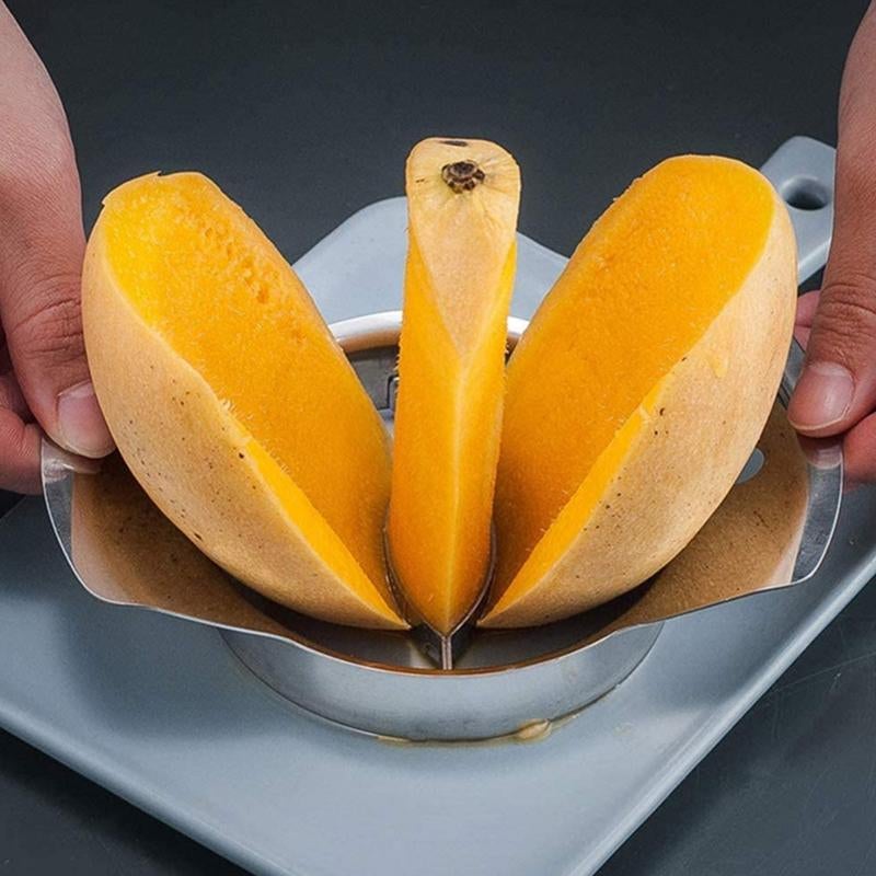 Rostfritt stål mango fjällnings skalare