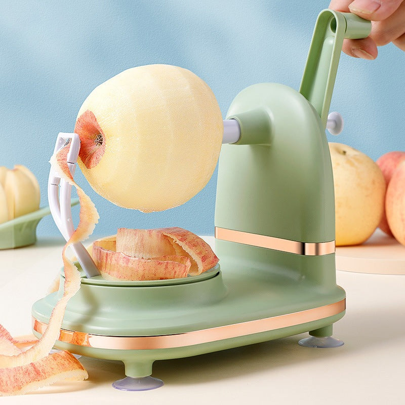 Hand-cranked Apple Peeler