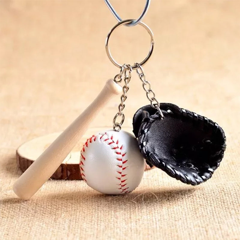 Kreativ baseball nyckelring