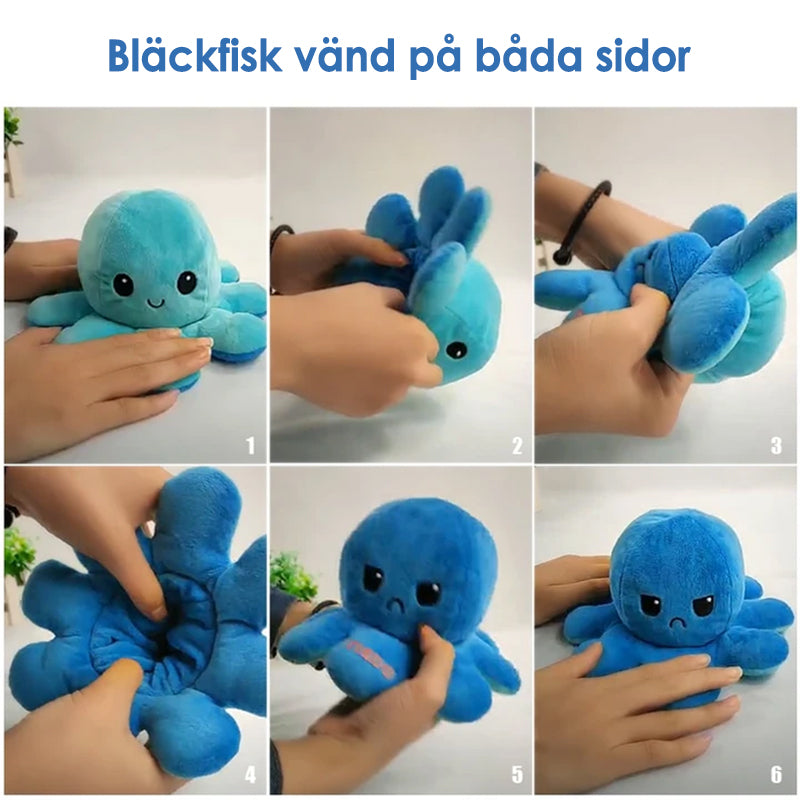 Lyckrea ™ Vändbara söta plyschleksaker