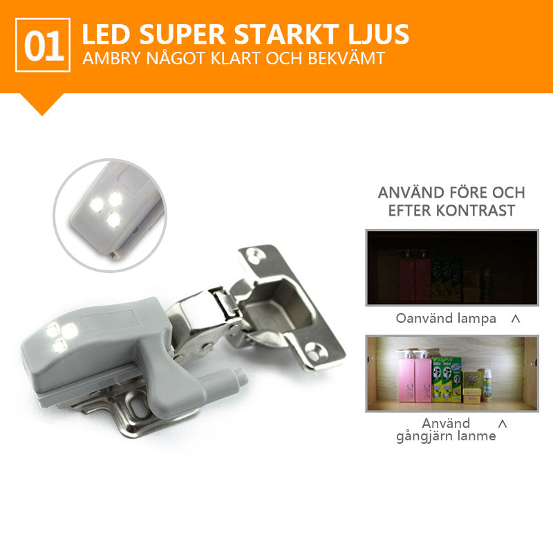Smart Sensorskåp LED-ljus