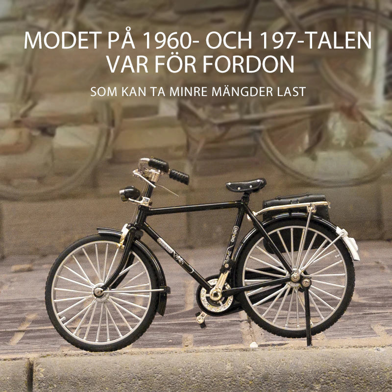 Retro cykel modell prydnad