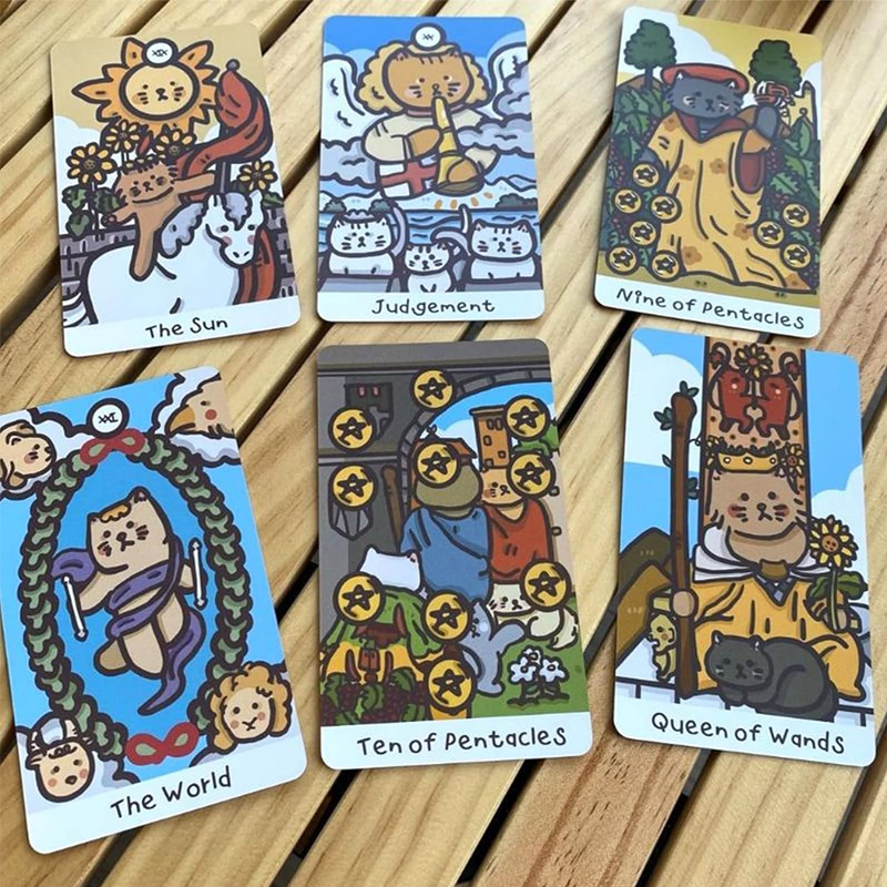 Tarotkort för katt