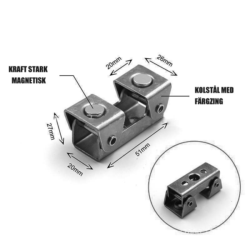 Magnetisk flikhållare