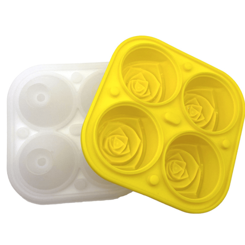 Silicone Rose Ice Ball Maker