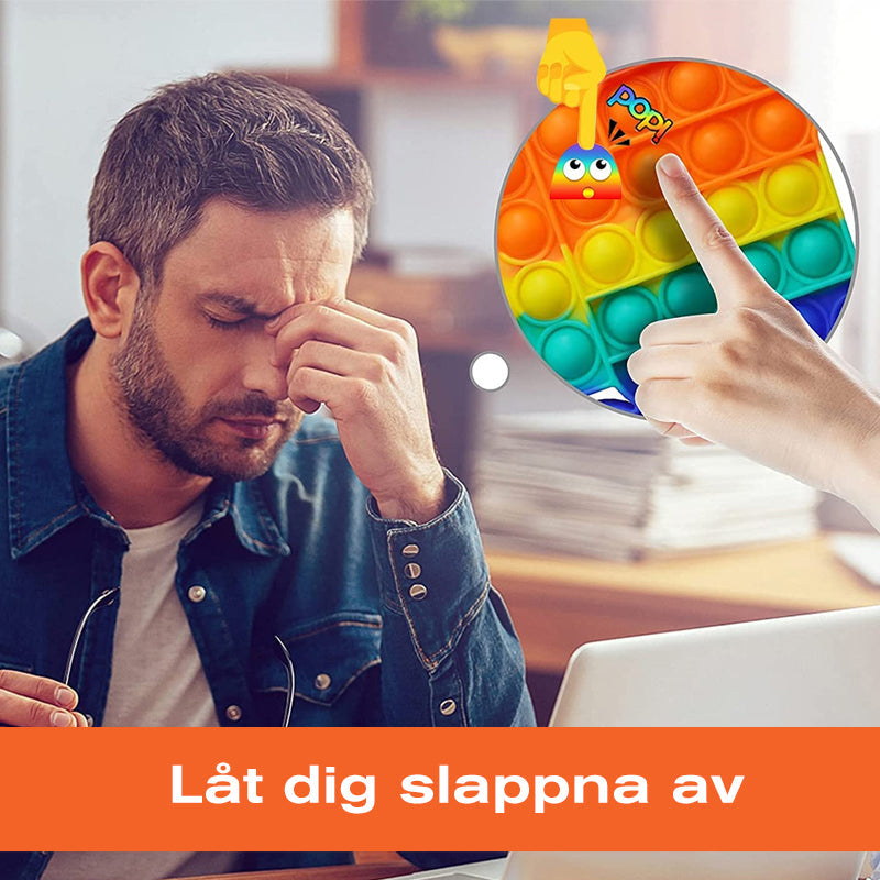 Stressavlastande mjuk klämleksak