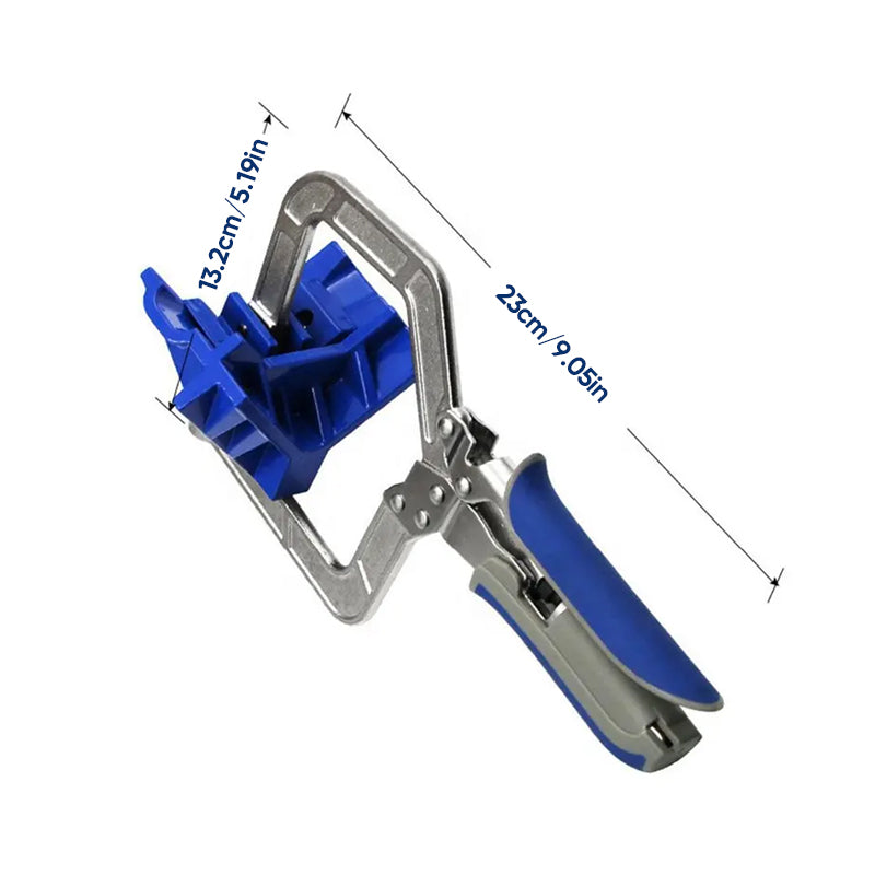 Träbearbetningsverktyg - Metall 90 graders rätvinkelklämma