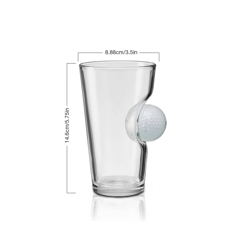 🏑Golfboll Pint Glas