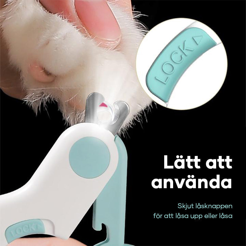 LED nagelklippare för husdjur